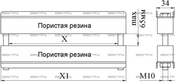 Кабельные хомуты Вектра